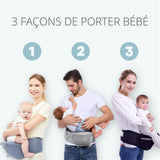 Baby Care™ I Porte-bébé Ergonomique - Jusqu'à 20 kg